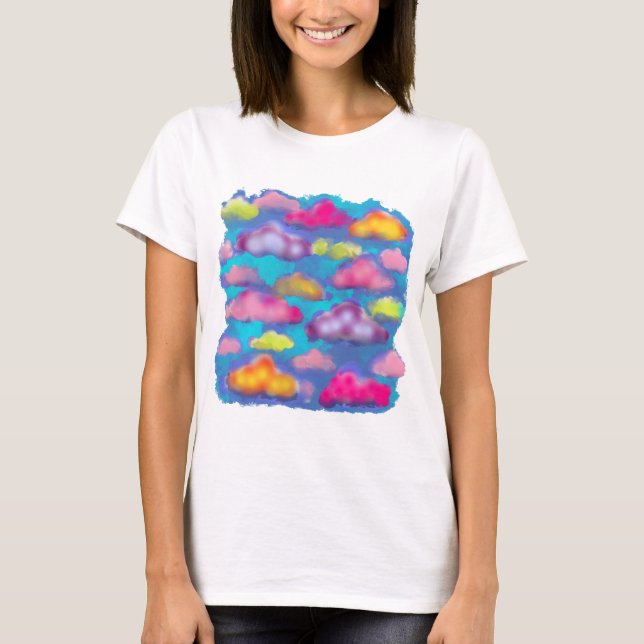 Bomullsmolnsgrafik T Shirt (Framsida)