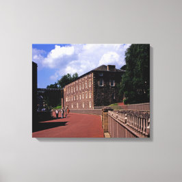 Bomullssjuka på nytt Lanark-vykort Poster fotobl Canvastryck