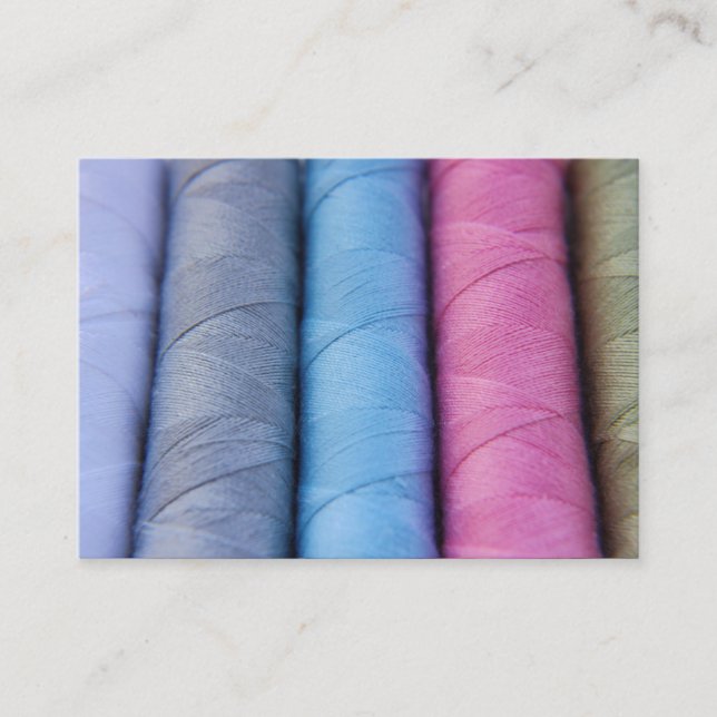 Bomullsskivor Visitkort (Framsida)