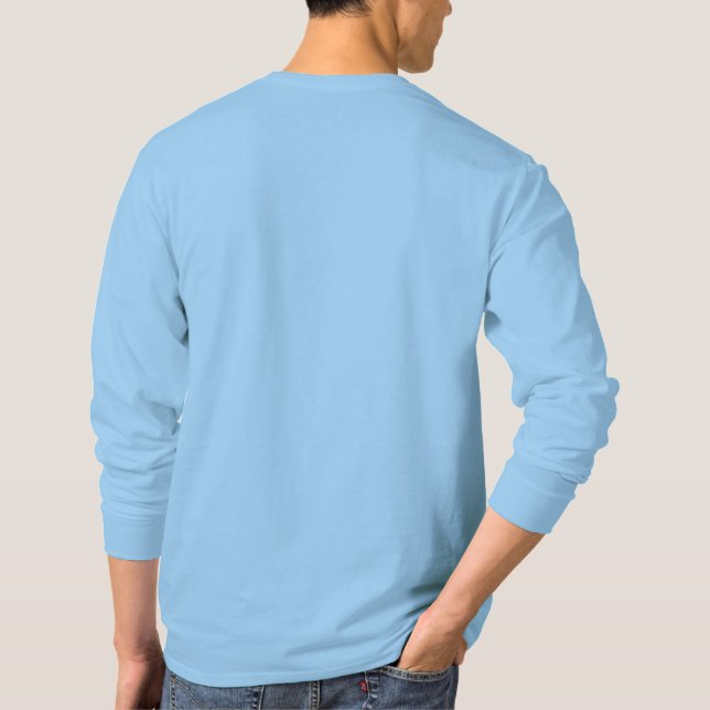 Bomullsskjorta med långa ärmar t shirt (Baksida)