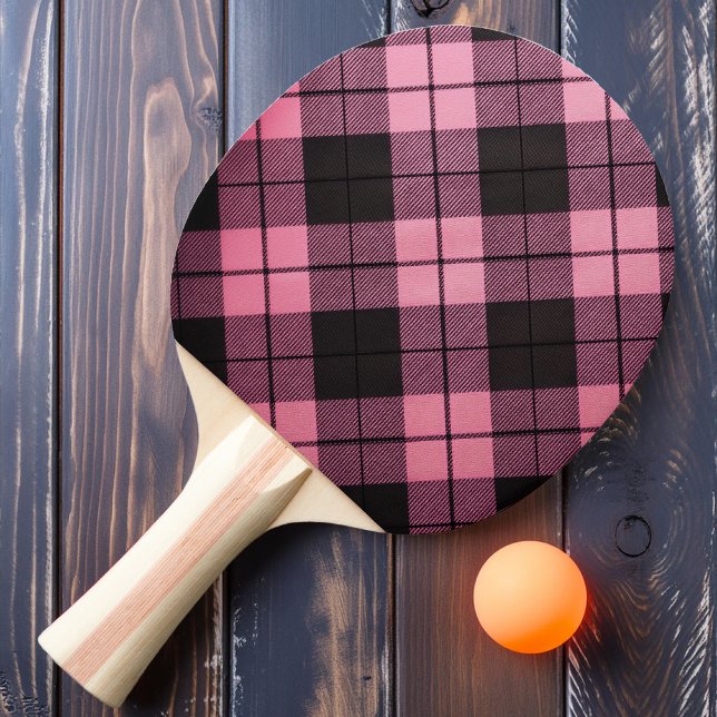 Bomullssnurr Plaid Pingisracket (Skapare uppladdad)