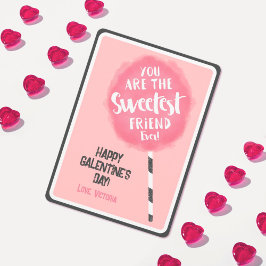 Bomullssocker Söt vän Galentine Alla hjärtans dag Julkort