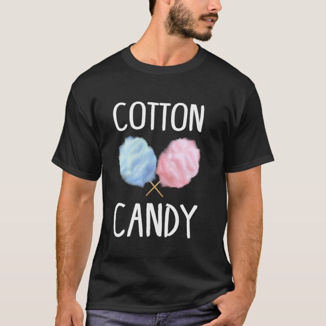 Bomullssockerpinnar Koner Floss Tand Socker Roligt T Shirt (Framsida)