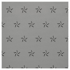 Bomullstyg av hög kvalitet med grå nautisk stjärnm tyg