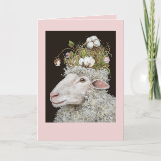 bomullsullkort kort (Framsida)