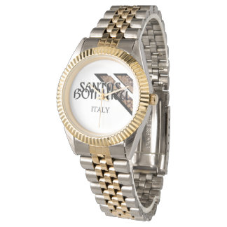 Bomura Lyxurklocka Dubbelband Guld Armbandsur