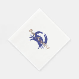 Bon-apetite- Little-BLUE_Crab-aily- Celebrate Pappersservett