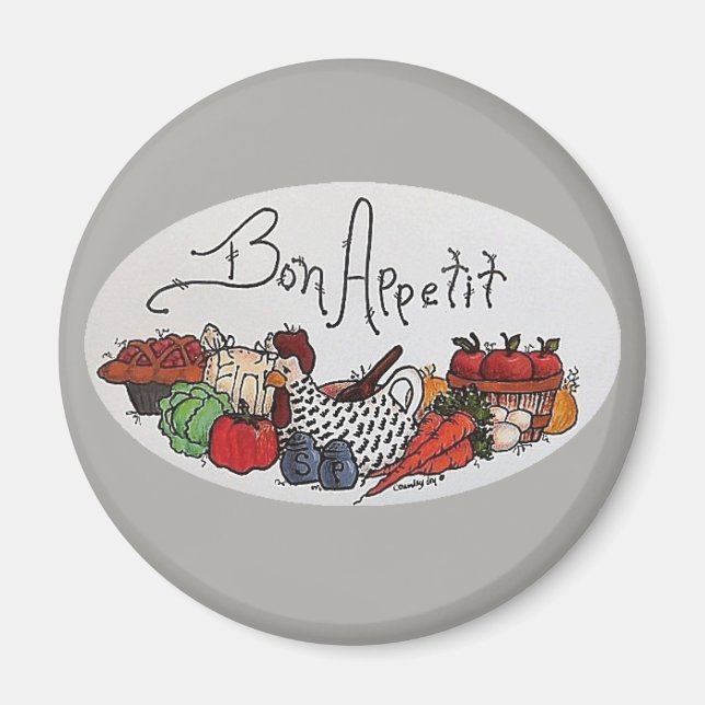 Bon Apetite Magnet (Framsidan)