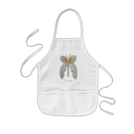 bon appétit ariel butterfly apron barnförkläde