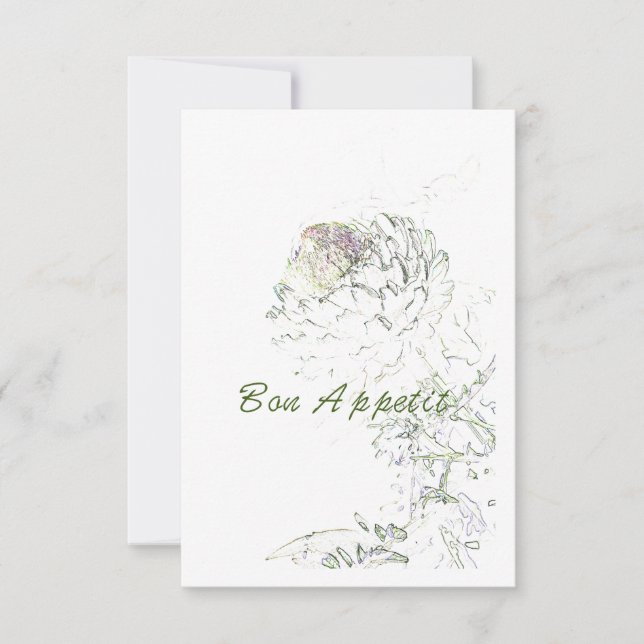 Bon Appetit Artichoke (Framsida)