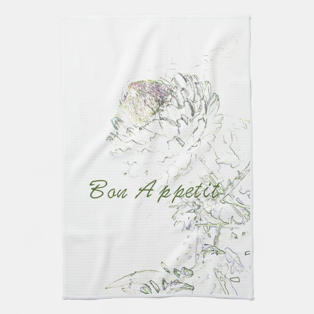Bon Appetit Artichoke Kökshandduk (Vertikal)