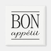 BON APPETIT Black and White Typography-citat