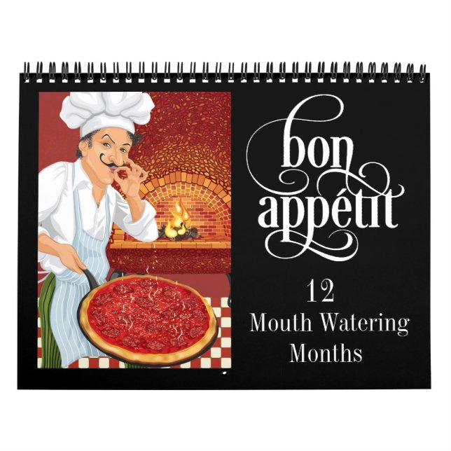 Bon Appetit Calendar Kalender (Omslag)