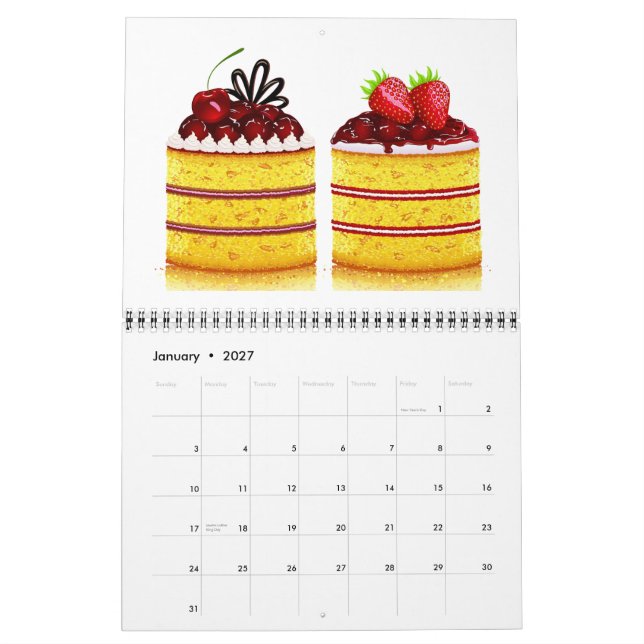 Bon Appetit Calendar - SRF Kalender (Jan 2027)