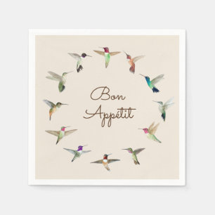 Bon Appétit California Hummingbird Pappersservett