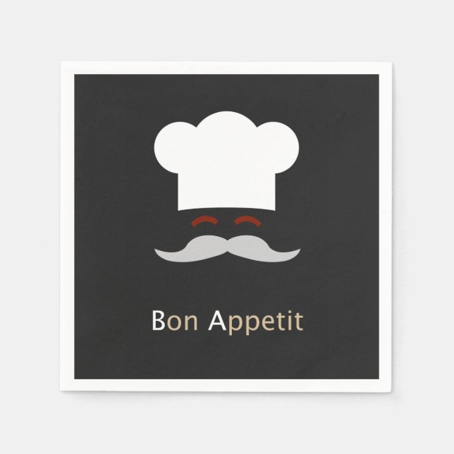 Bon Appetit Chef Pappersservett (Framsidan)