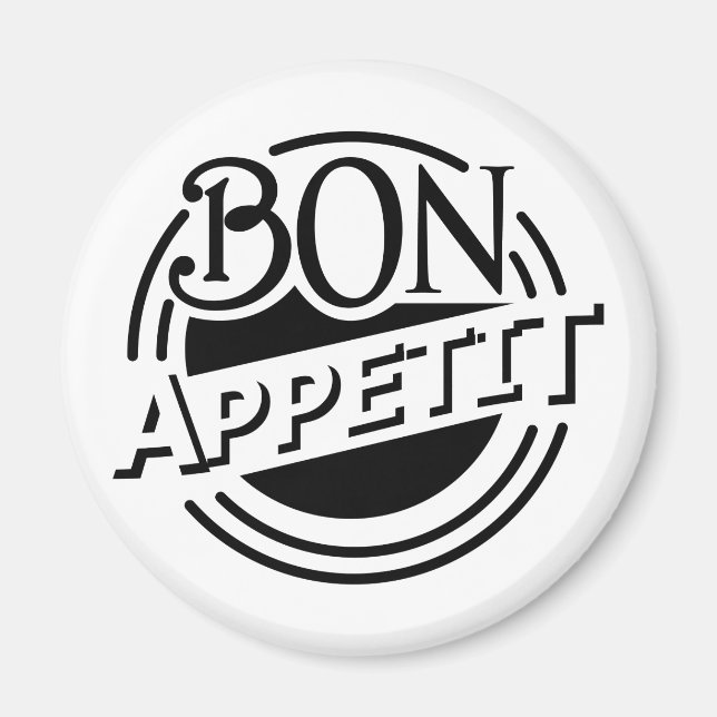 Bon Appetit-design Magnet (Framsidan)