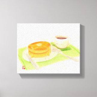 Bon appétit "pancake" canvastryck