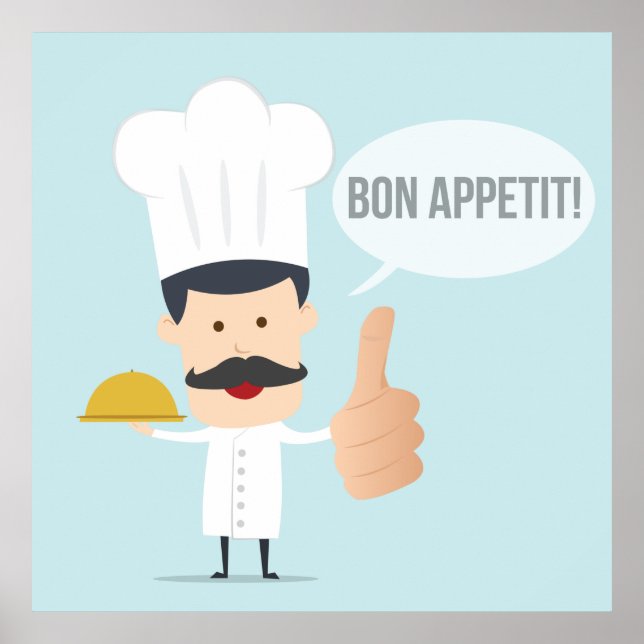 Bon Appetit Poster (Framsidan)