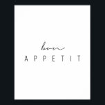 Bon Appetit-skript Poster<br><div class="desc">Bon Appetit-skript</div>
