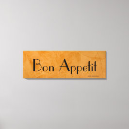 Bon Appetit toskanska köket canvas