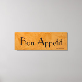 Bon Appetit toskanska köket canvas