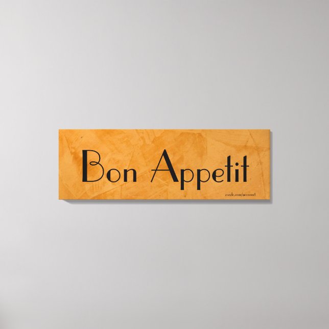 Bon Appetit toskanska köket canvas (Framsida)
