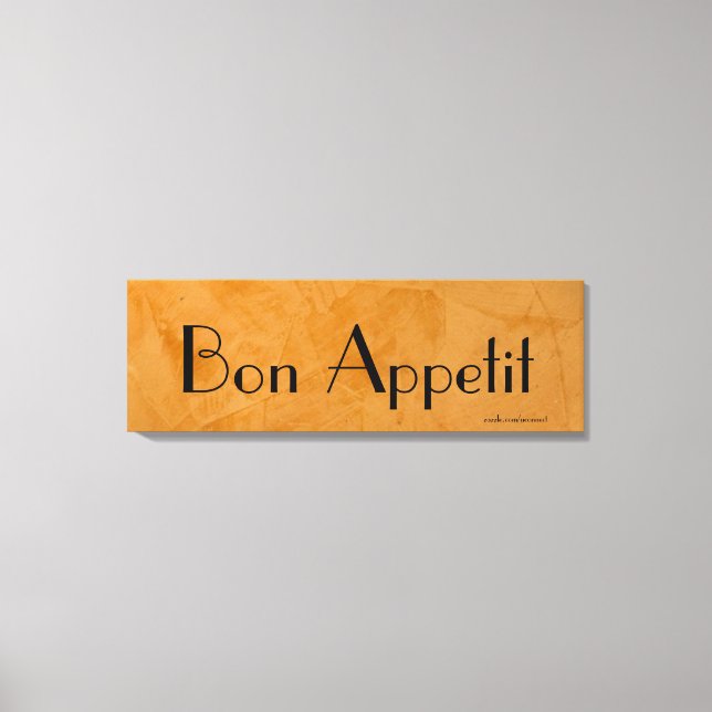Bon Appetit Tuscan Kitchen Canvas (Framsida)