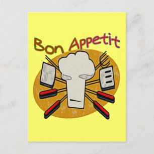 Bon Appetit Vykort