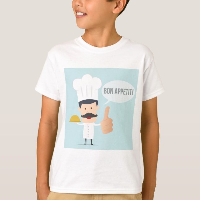 Bon aptit t shirt (Framsida)