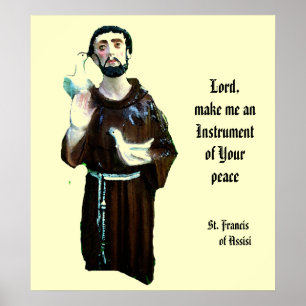 Bön av Sanktt Francis Poster