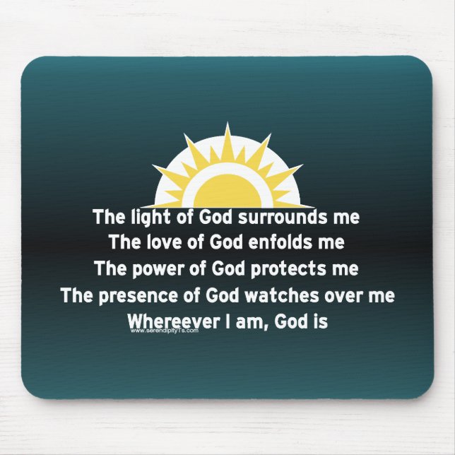 Bön av skydd musmatta (Framsidan)