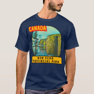 Bon Echo Provinspark Vintage resor T Shirt