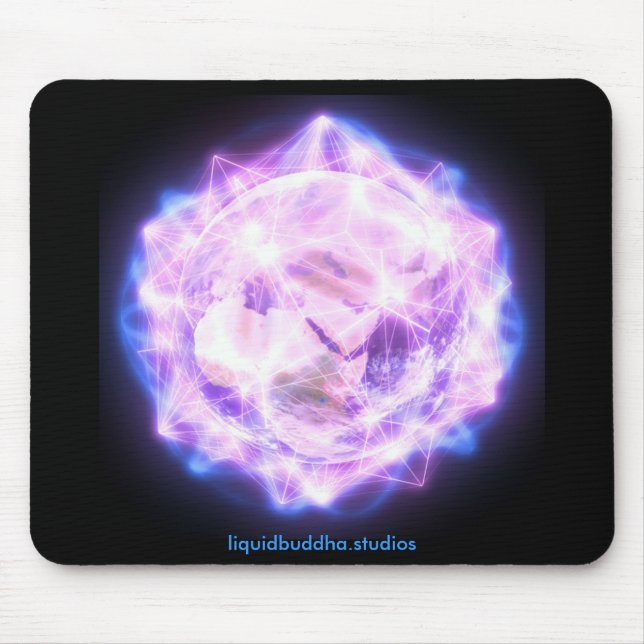 Bön för Gaia mousepad som brännmärkas Musmatta (Framsidan)