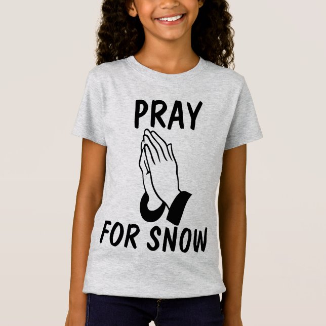 BÖN FÖR SNÖ T-Shirts Tees (Framsida)