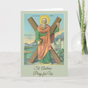 Bön för St Andrew julNovena Helgkort