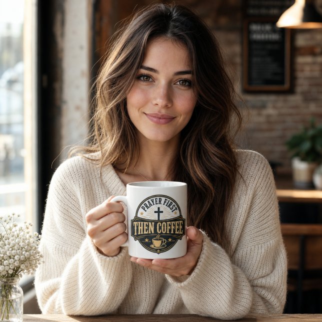 BÖN FÖRST, SEDAN KAFFE MUGG (Skapare uppladdad)