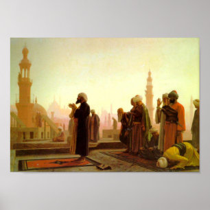 Bön i den Cairo affischen Poster