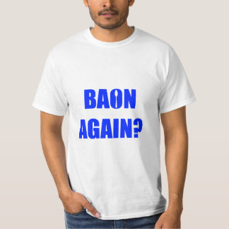 Bon igen? Blå text Unisex T Shirt