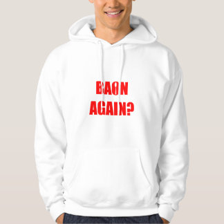 Bon igen? Röd text Unisex Hoodie