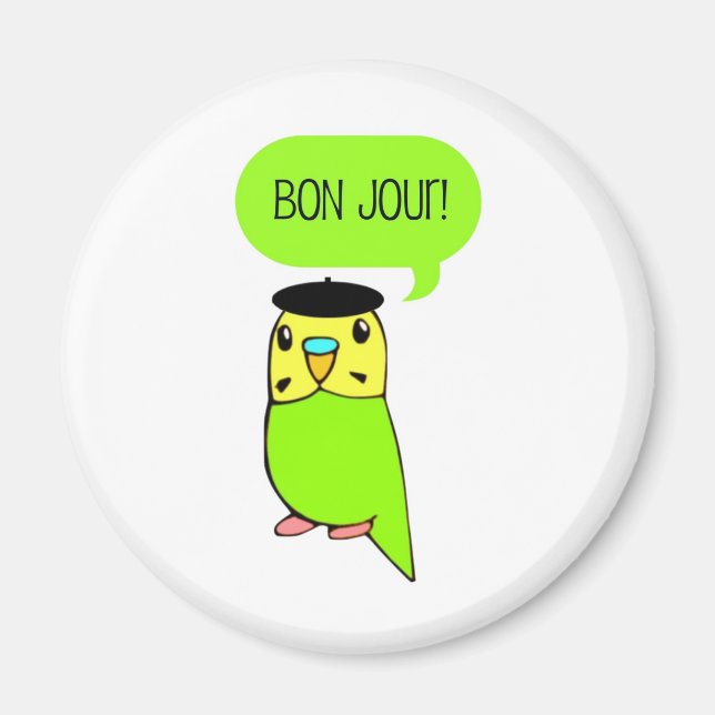 Bon Jour! Magnet (Framsidan)