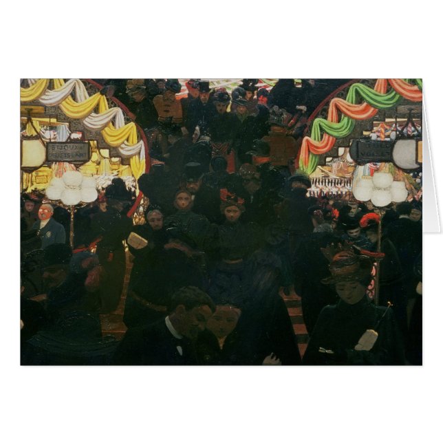 Bon Marche 1898 Hälsningskort (Framsidan Horizontal)