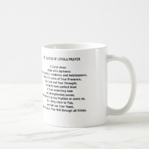 Bön mot förtvivlan St Ignatius av den Loyola Kaffemugg
