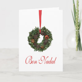 bon nadal catalan christmas helgkort