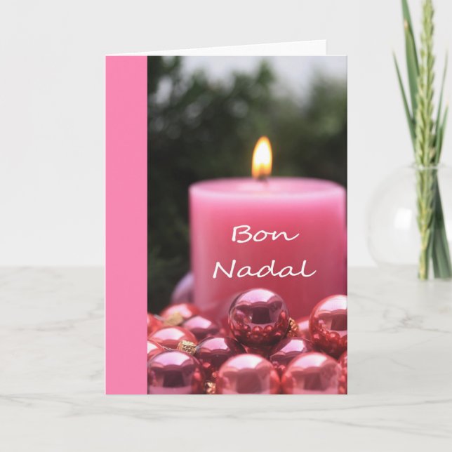 bon nadal catalan christmas helgkort (Framsida)