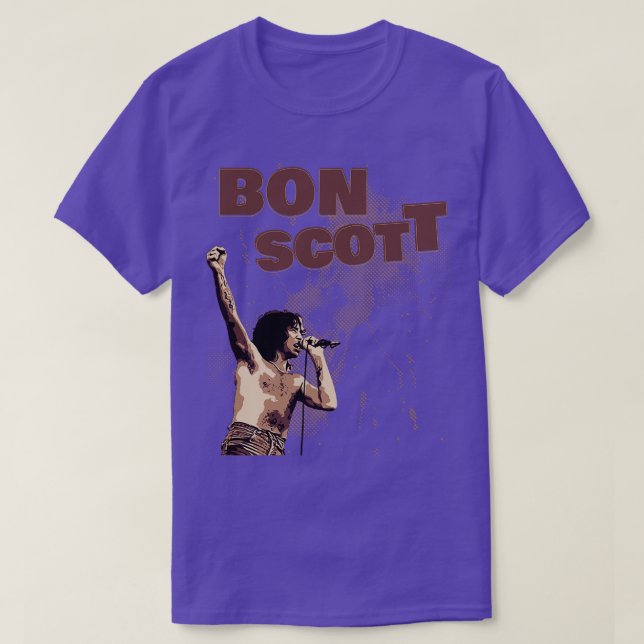 Bon scott t shirt (Design framsida)