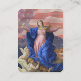 Bön som anförtror USA till obefläckade Mary Visitkort