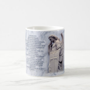 BÖN TILL ST MICHAEL ÄRKEÄNGELN KAFFEMUGG