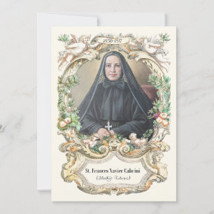 Bön till St. Moder Cabrini Inbjudningar