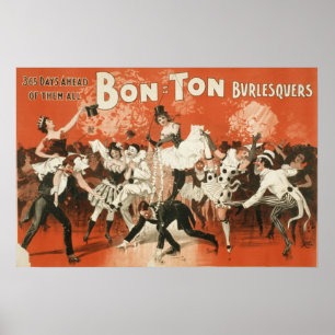 Bon Ton Burlesquers 365 dagar före alla Poster